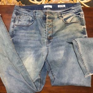 Kenzie button fly jeans